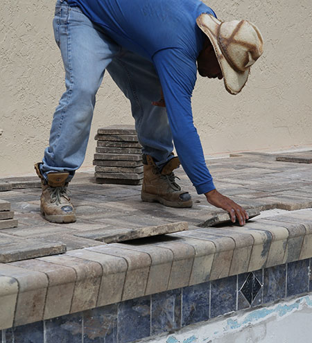 professional pool paving in lakeland fl